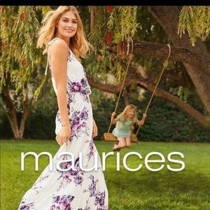 Maurices maxi dress